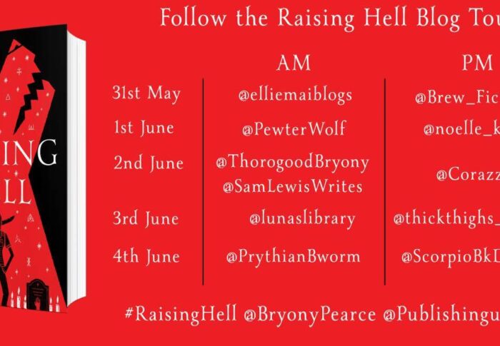 Five things to know about Raising Hell by Bryony Pearce
